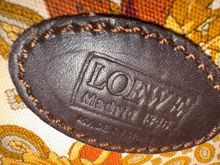 Bolso bandolera Loewe piel y ante