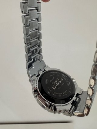 Casio G-Shock Reloj Plata Negro