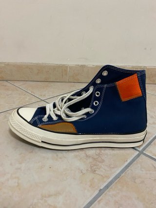 Converse All Star edizione limitata blu/arancio