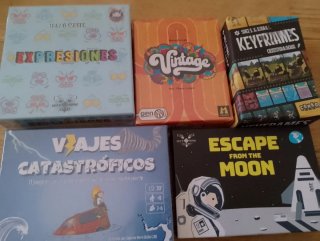 Pack 4 Juegos de Mesa Fillers