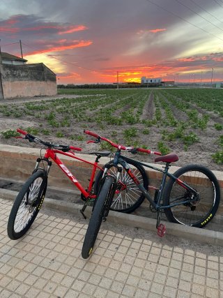 Bici Stunt WRC azul y Roja