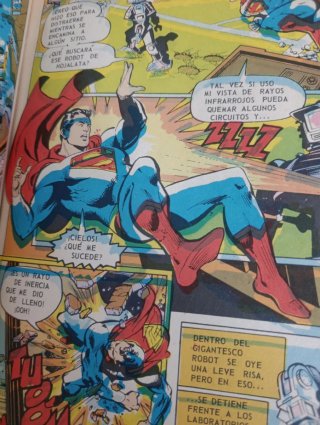 Cómic Superman VS Spiderman