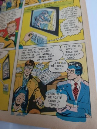Cómic Superman VS Spiderman