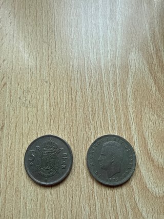 5 Pesetas 1975 Juan Carlos I