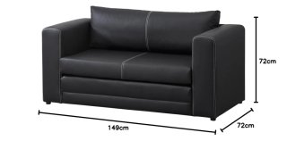 Sofá-cama (Askeby) IKEA 2 plazas gris