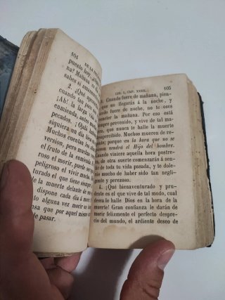 Libro 1886 "Imitación de Cristo"