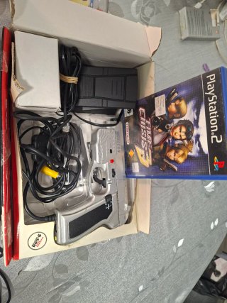 Consola PlayStation 2 Plata + Pistola