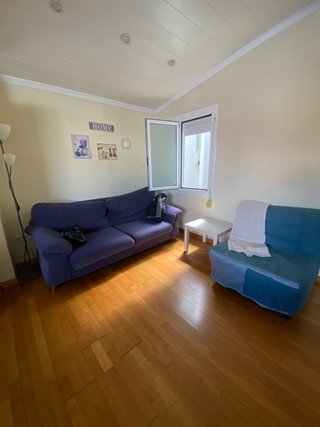 Divano a 3 posti blu