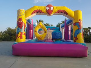 Castillo hinchable Spiderman