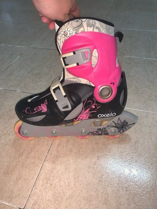 Kit Patines en línea y Protecciones Niña Oxelo