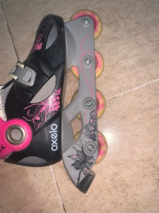 Kit Patines en línea y Protecciones Niña Oxelo