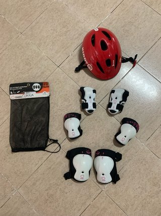 Kit Patines en línea y Protecciones Niña Oxelo