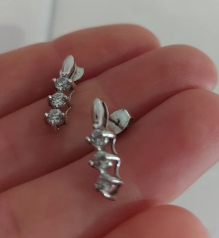 Orecchini Argento 925 con Zirconi