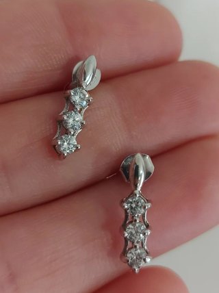 Orecchini Argento 925 con Zirconi