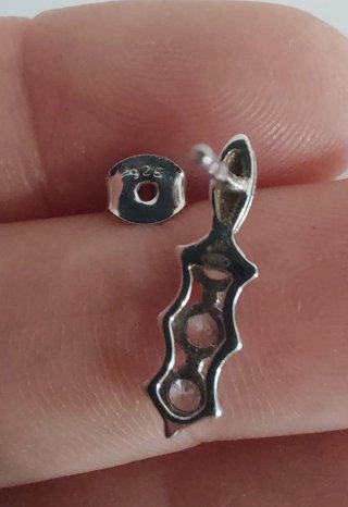 Orecchini Argento 925 con Zirconi