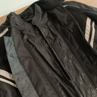 Chaqueta Moto Verano/Entretiempo Tricapa