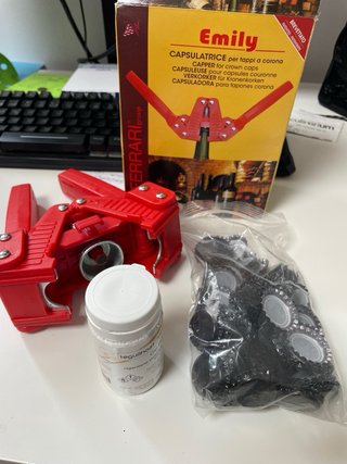Kit Cerveza Artesanal 2 Cubos 25l + embotelladora