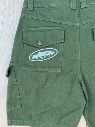 Pantalón Corto Corteiz Talla M Sin Estrenar Verde