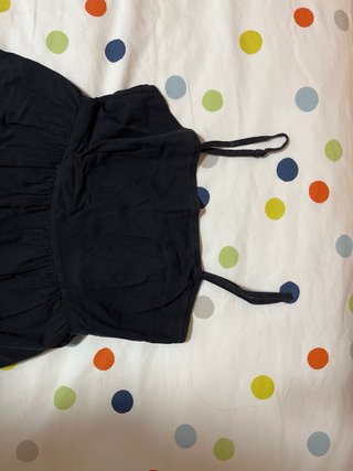 Vestidos playeros negros y azules