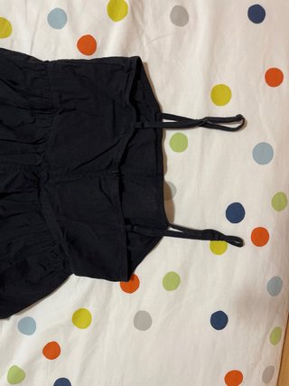 Vestidos playeros negros y azules