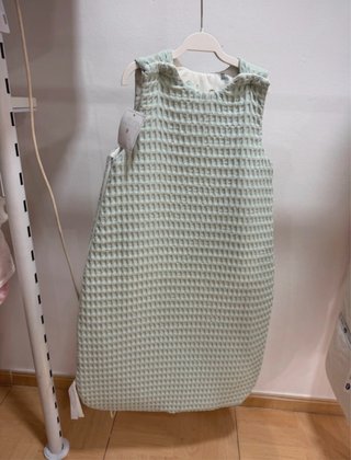 Saco bebé verano tejido waffle