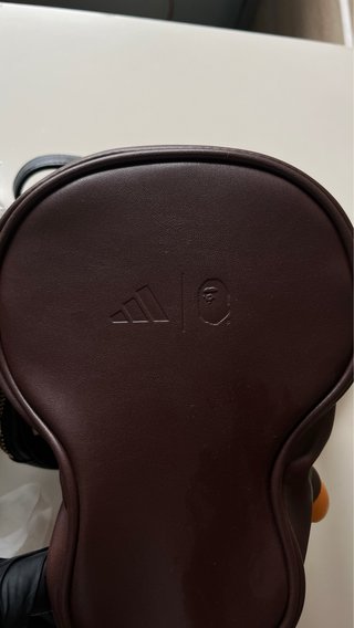 Bolso Adidas x Bape Negro Naranja