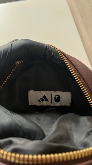 Bolso Adidas x Bape Negro Naranja