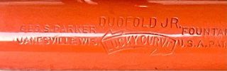 Penna stilografica Parker J.R. Lucky Curve 1920'S