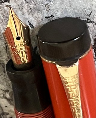 Penna stilografica Parker J.R. Lucky Curve 1920'S
