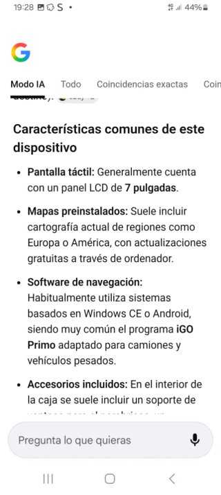 GPS Navegación