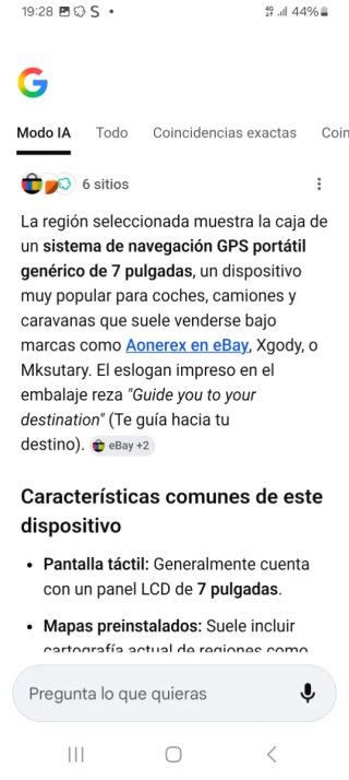 GPS Navegación