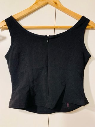 Top gótico corsé con cordones
