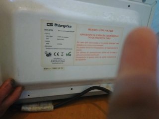 Microondas Orbegozo con Grill