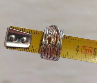 Anello Argento 925 Oro e Argento