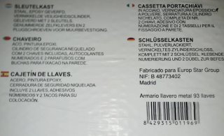 Armario llavero Metálico para 93 Llaves NUEVO