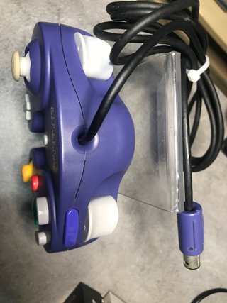 Mando Nintendo GameCube Morado
