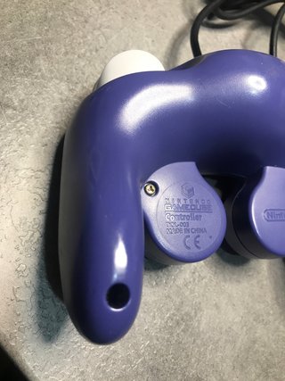 Mando Nintendo GameCube Morado
