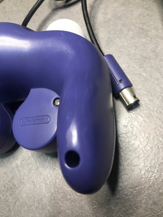 Mando Nintendo GameCube Morado
