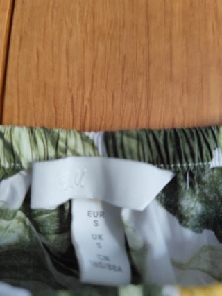 Top estampado hojas y limones