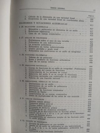 Álgebra