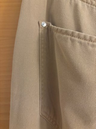 Pantalones Guess Wide Leg Beige