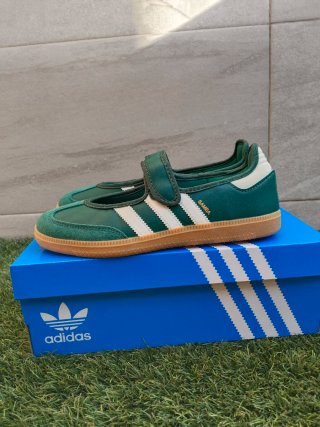 Adidas Jane Samba Zapatillas Verdes
