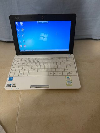 Asus Eee PC Portátil Blanco/Negro