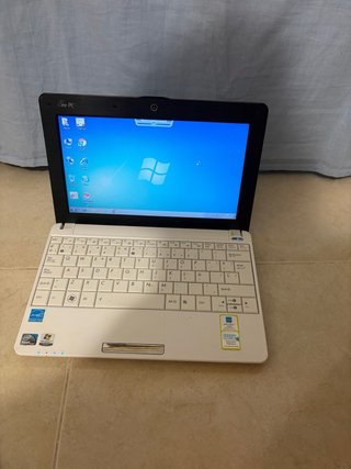 Asus Eee PC Portátil Blanco/Negro