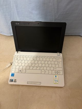 Asus Eee PC Portátil Blanco/Negro
