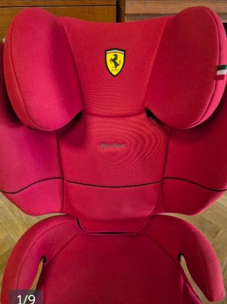 Silla coche Cybex Ferrari Roja