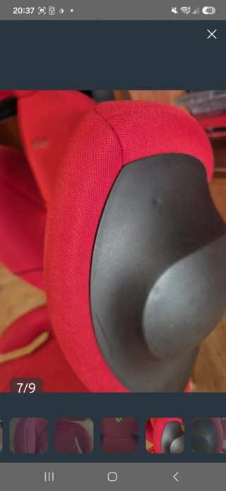Silla coche Cybex Ferrari Roja