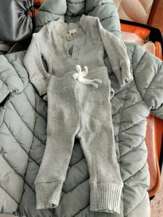 Conjunto bebé punto