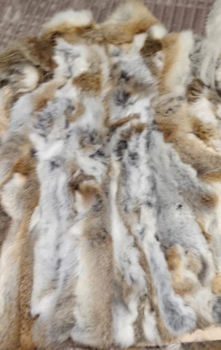 Chaleco de pelo multicolor talla única