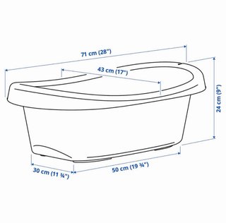 Bañera bebé Ikea
